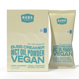 BUBS MCT Oil Powder Vegan travel stick packs