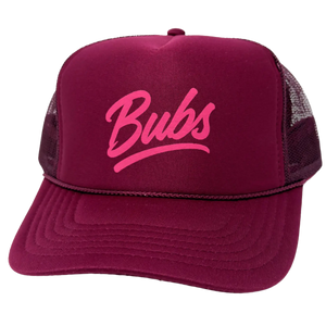 BUBS Trucker - Burgundy