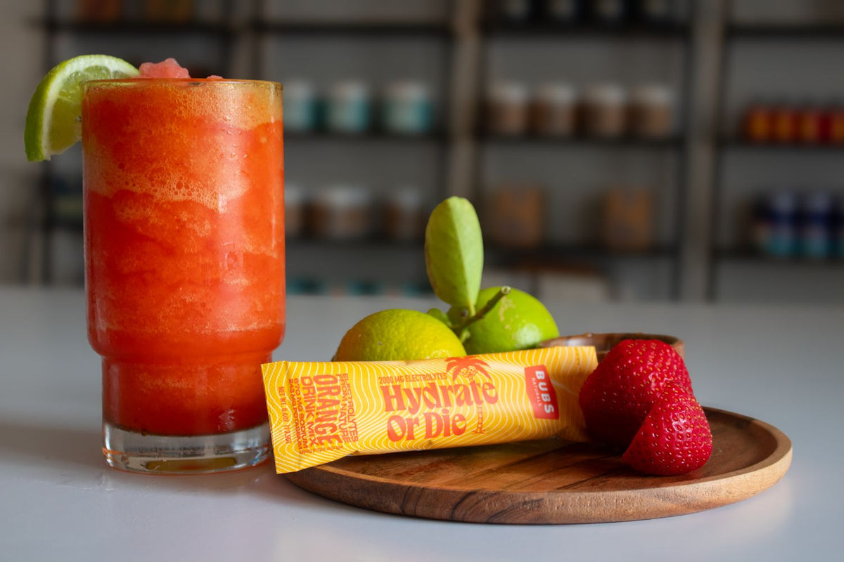 BUBS NATURALS x Barbell Kitchen Summer Electrolyte Mocktail