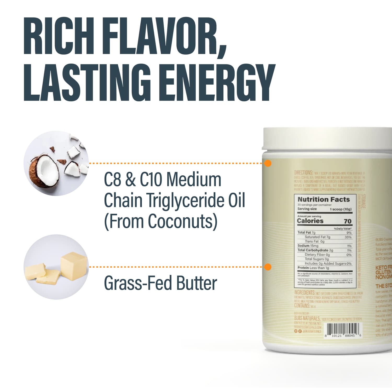 Butter MCT Oil Creamer