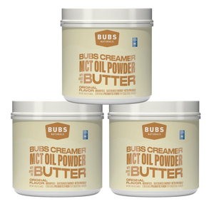 BUBS Butter MCT Oil Creamer 10 oz tub bundle