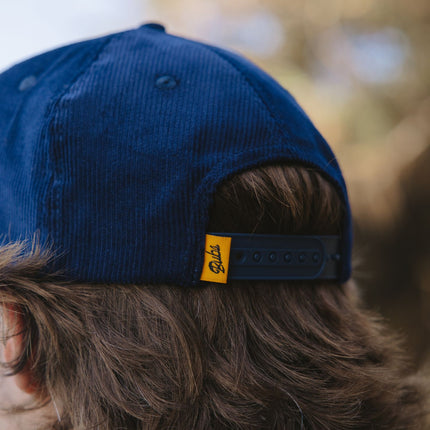 Blue Corduroy Snapback