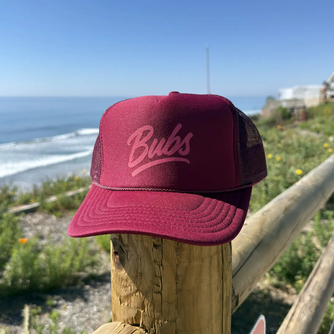 BUBS Trucker - Burgundy