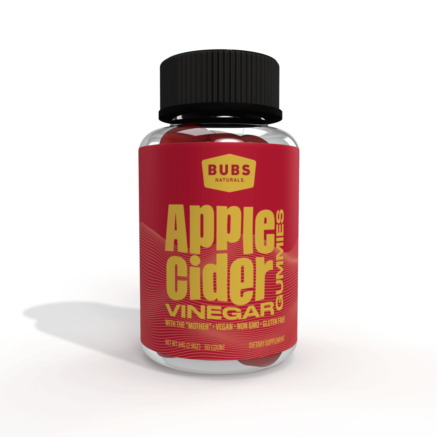 Apple Cider Vinegar Gummies BUBS Naturals Front