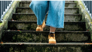The stairs you take a little slower .